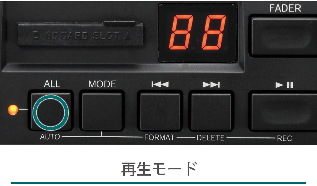 NDS-204 再生モード